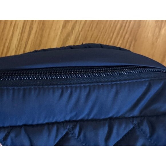 Nordstrom Vest Mens Quilted Navy XL Snap & Zipper Hidden Hood Pockets - Picture 8 of 8